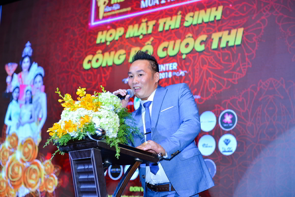 Ông Lê Ngọc Hưng-TGĐ HKT Entertainment chia sẻ về mục đích và ý nghĩ của cuộc thi.